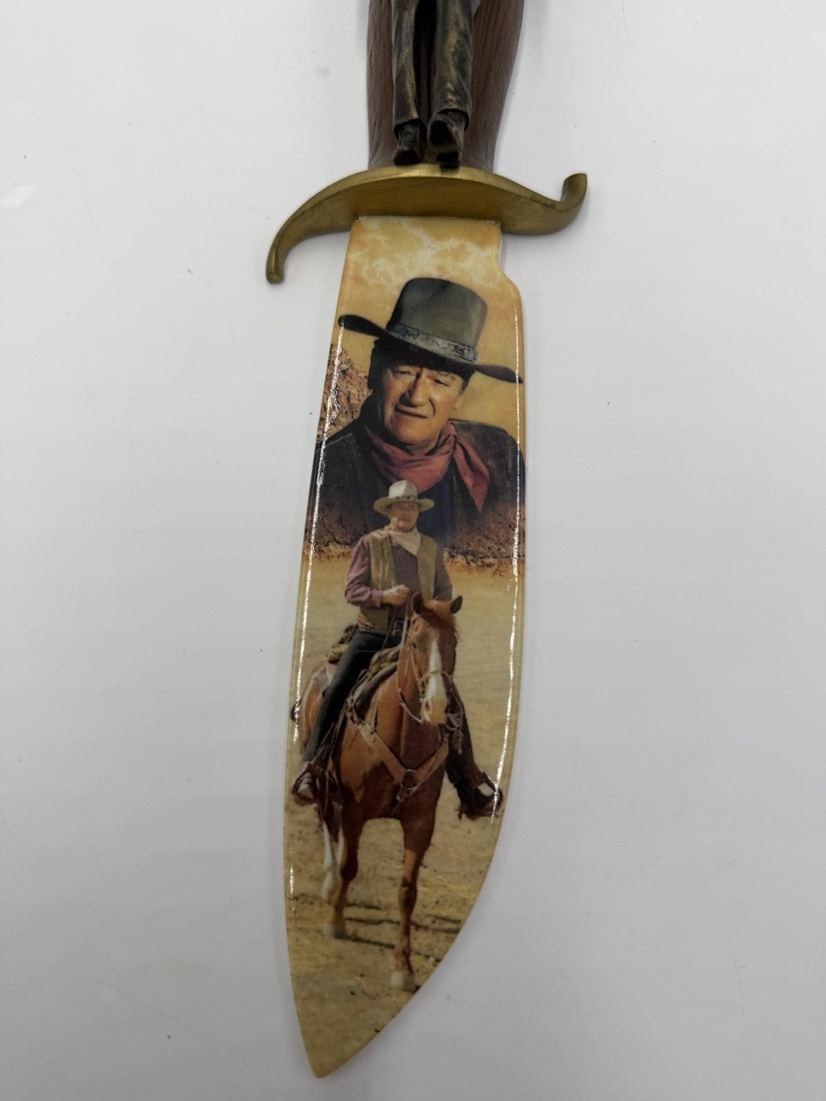 Bradford Exchange John Wayne American Legend Collectible Knife 1st  Wall Decor