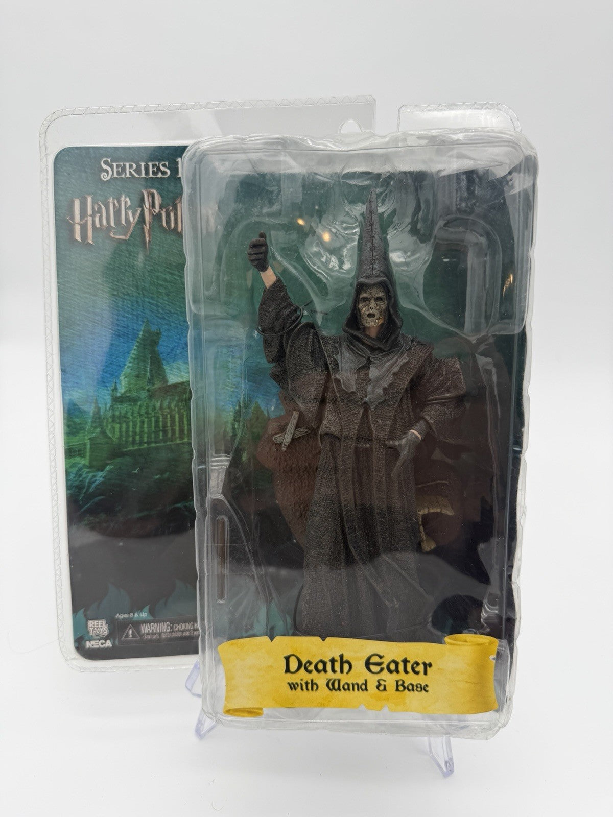 NECA Harry Potter Death Eater with Wand & Base - Action Figure Series 1 Sealed