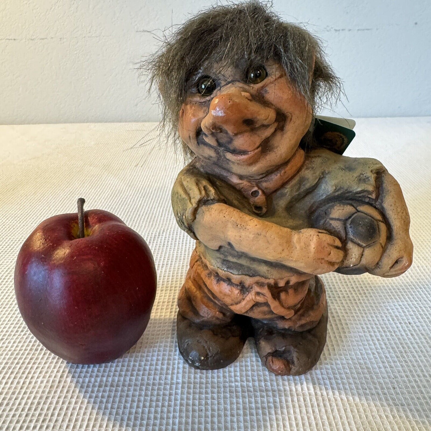 Fosse-Troll Boy Playing Soccer Norway With Tag Sven Schulze Football Clay Trolls