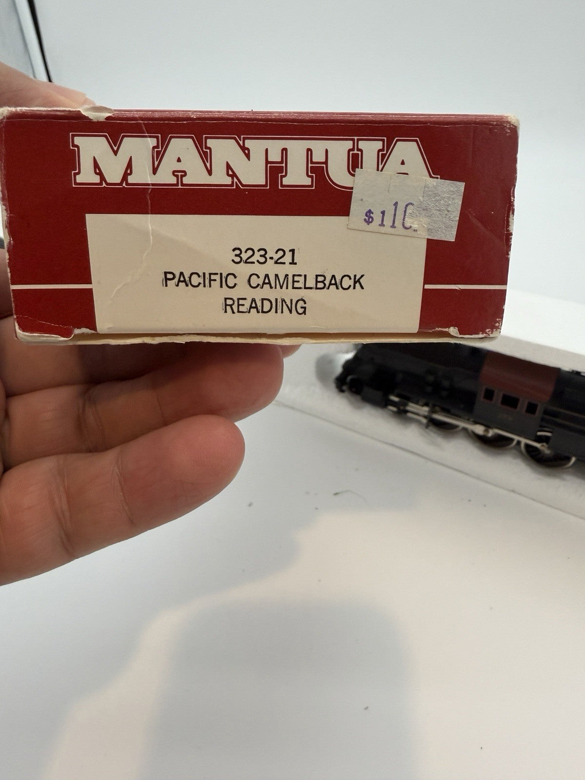 HO Scale Mantua 323-21 Pacific Camelback 4-6-2 Reading Train Locomotive Vintage
