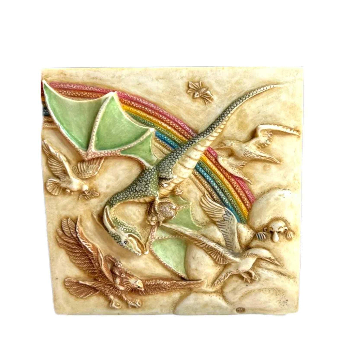 Picturesque Tile Harmony Kingdom Byron's Secret Garden Figurines Noah's Park