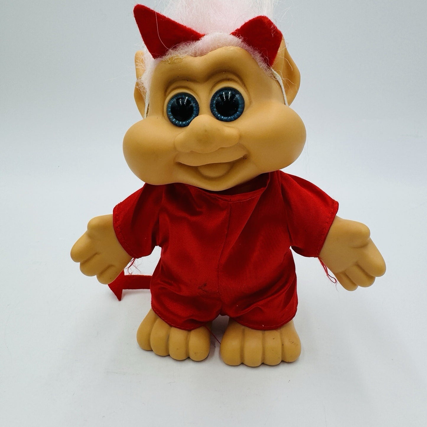 Vintage Russ Troll Devil Doll Halloween 8in 1991 Rare Retro Collectible Figurine