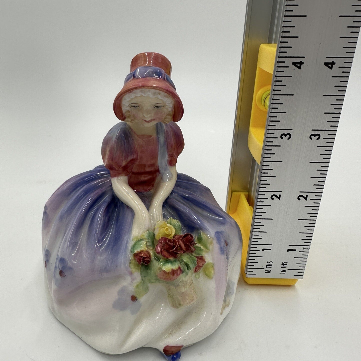 Royal Doulton Monica HN-1467 Figurine Hand-painted Bone China Antique Flowers