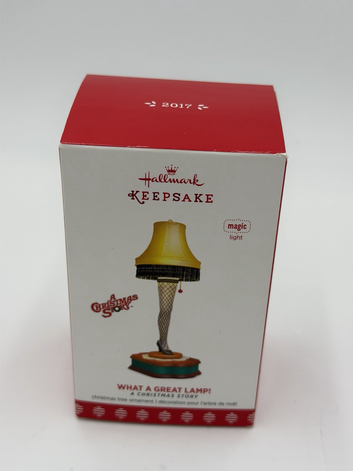Hallmark 2017 MAGIC Keepsake  What A Great Lamp A Christmas Story Ornament