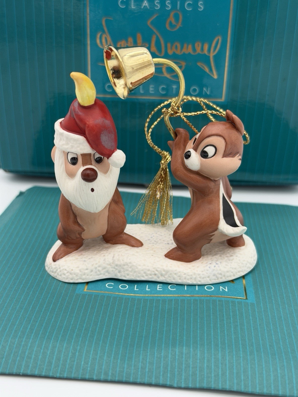 WDCC Disney Figurine Chip 'N Dale Little Mischief Makers Porcelain Ornament /COA