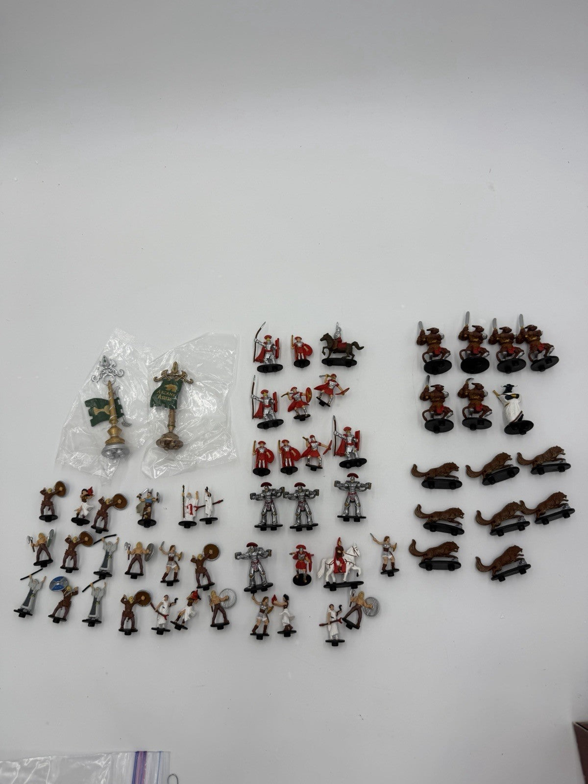 Arcane Legions Mini Figurines Romans Ancient Warriors 55 Pieces Lot Hand Painted