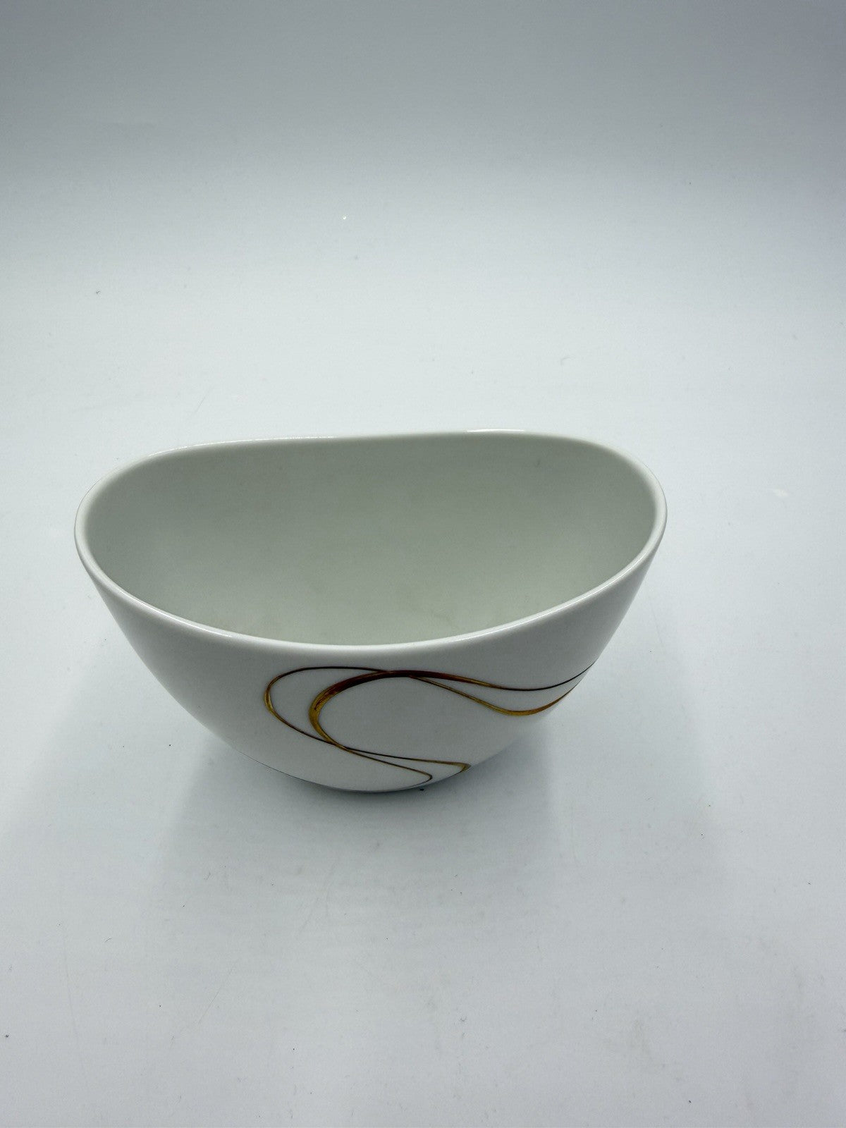 Vintage Heinrich & Co. (H&C) Selb Bavaria Germany porcelain Etched Gold Vase