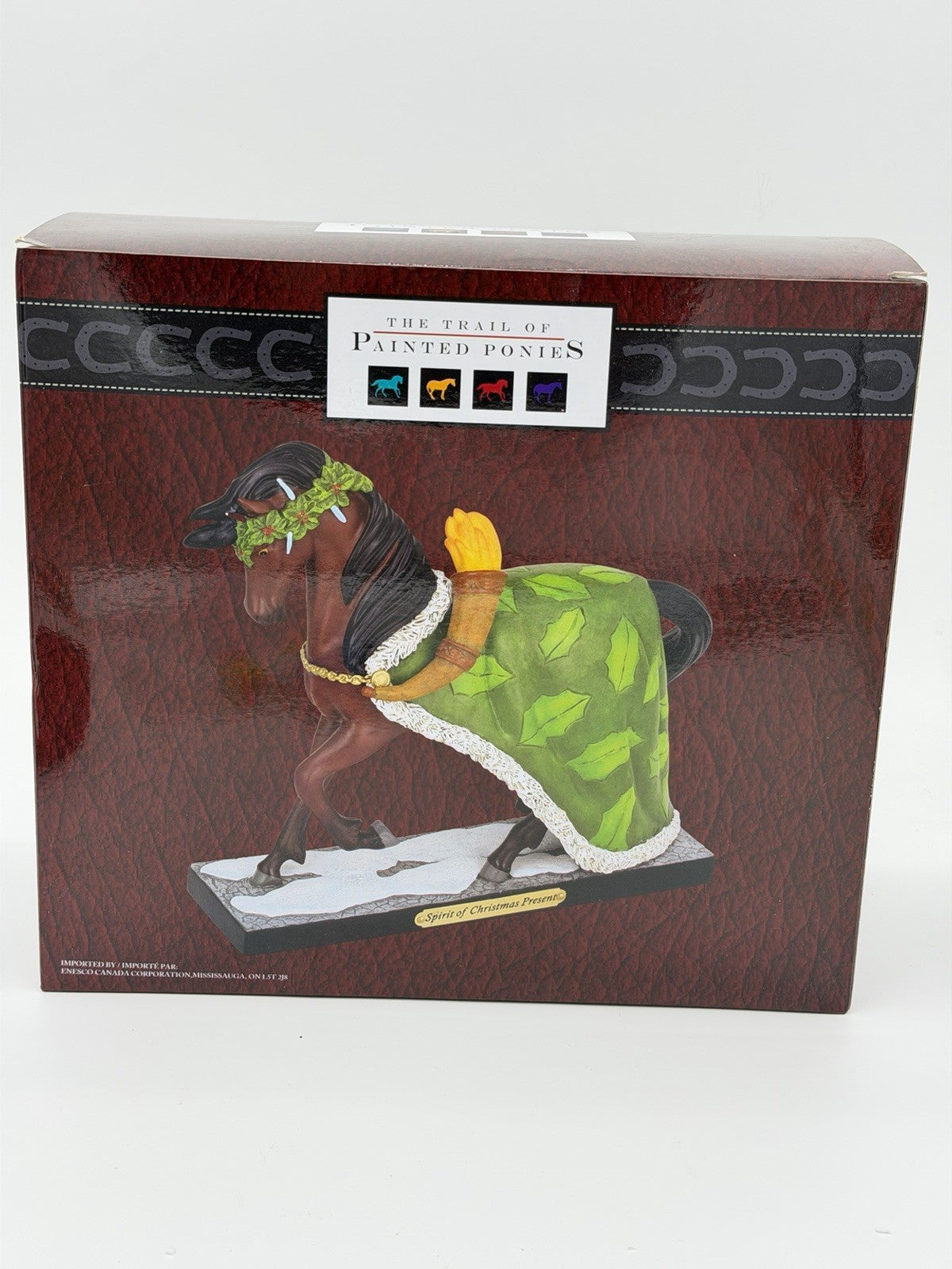 The Trail Of Painted Ponies Spirit Of Christmas Present 2022 Horse Figurine