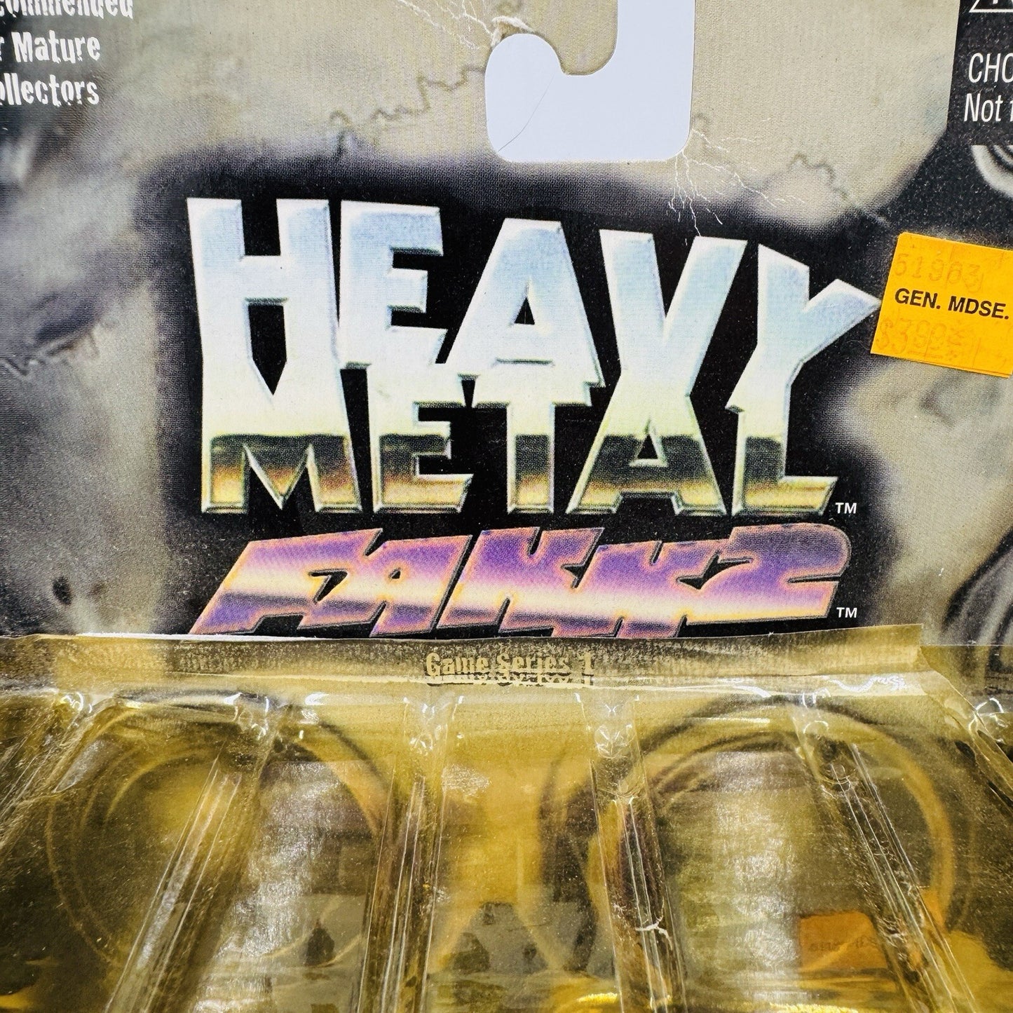 Vintage Fakk 2 Heavy Metal Tyler Action Figure Metal Mammoth 2000 Sealed