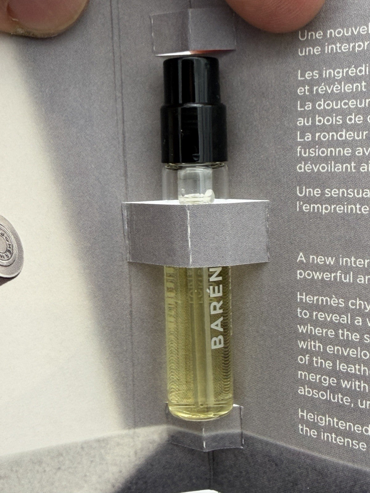 Hermes Paris France Eau De Cologne /perfum Samples Sealed 12 PCs 2ML
