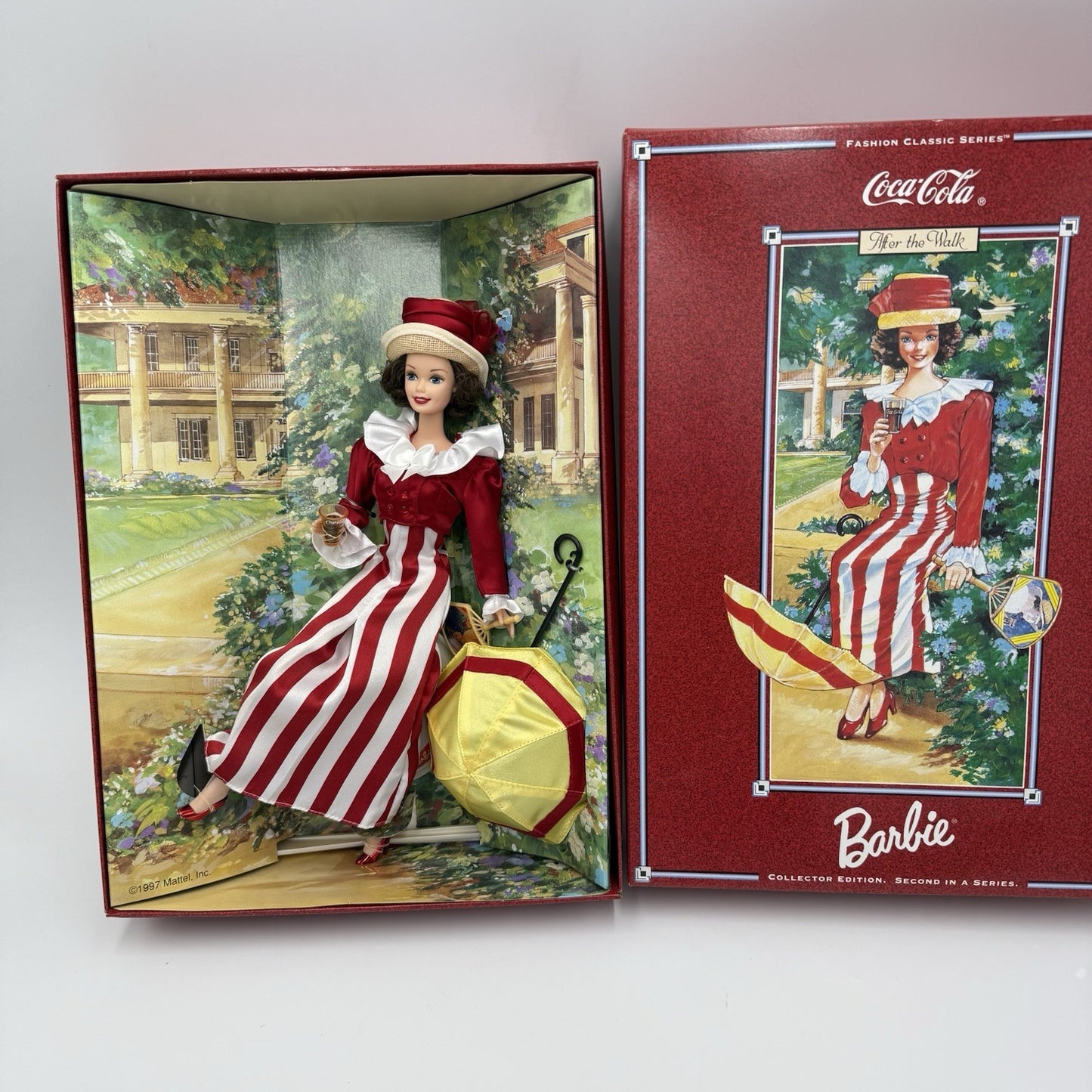 Vintage Barbie Mattel Coca-cola After The Walk Doll 2nd In A Serie Collector Edi