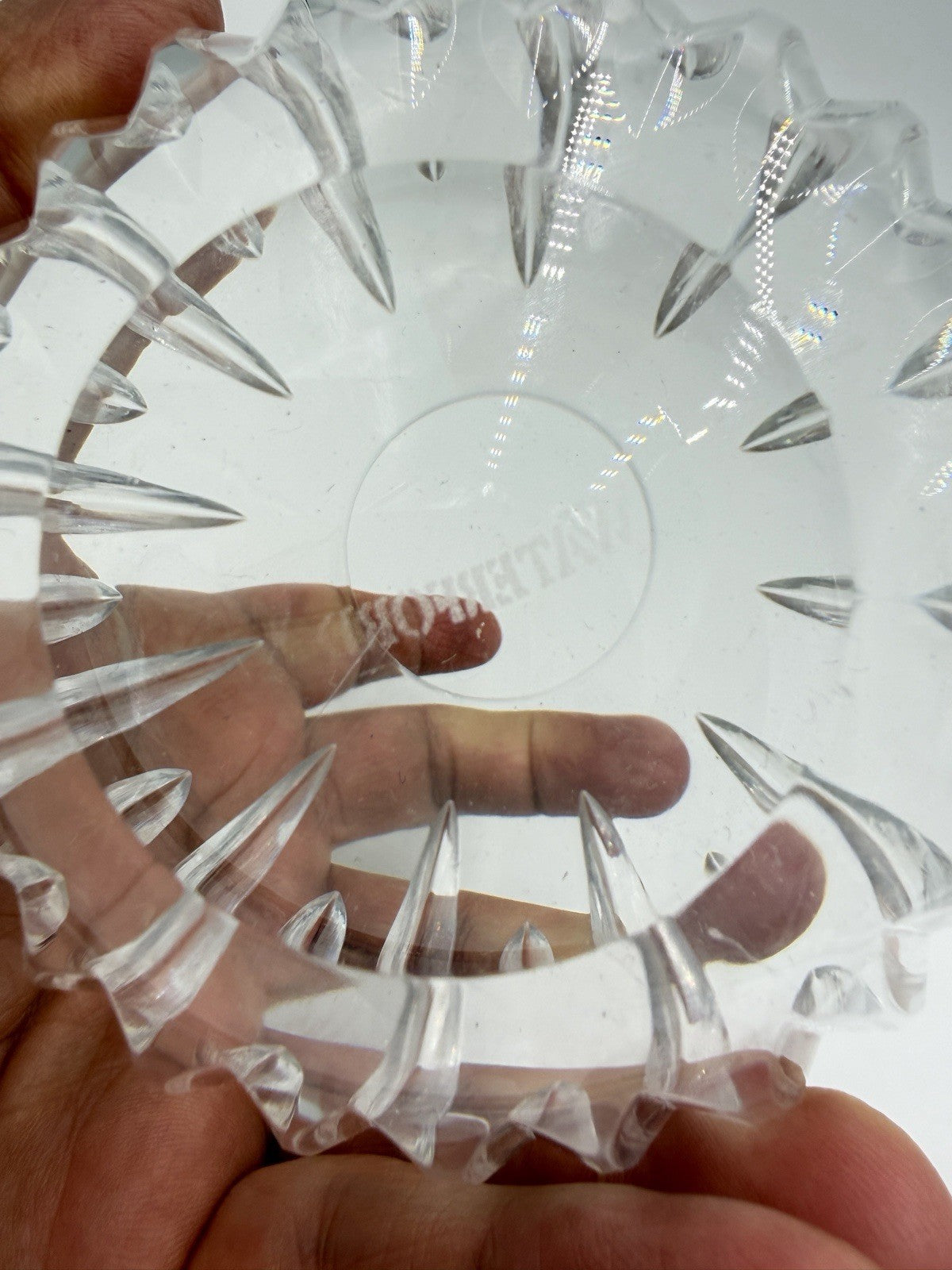 Waterford Crystal Reflections Tea Light Votive Candle Holder 4”H Ireland