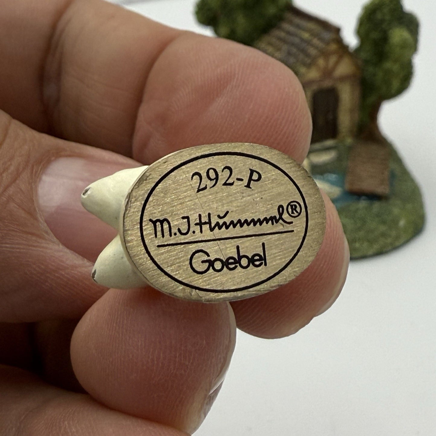 The Danbury Mint Goose Girl Hummel Goebel Miniature 292-P Figurines