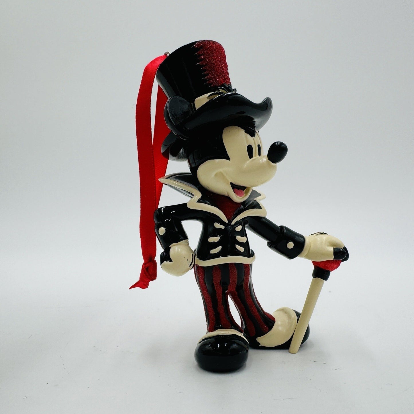 Disney Parks Halloween Mickey  Mouse Vampires Ornament 4in Porcelain Painted