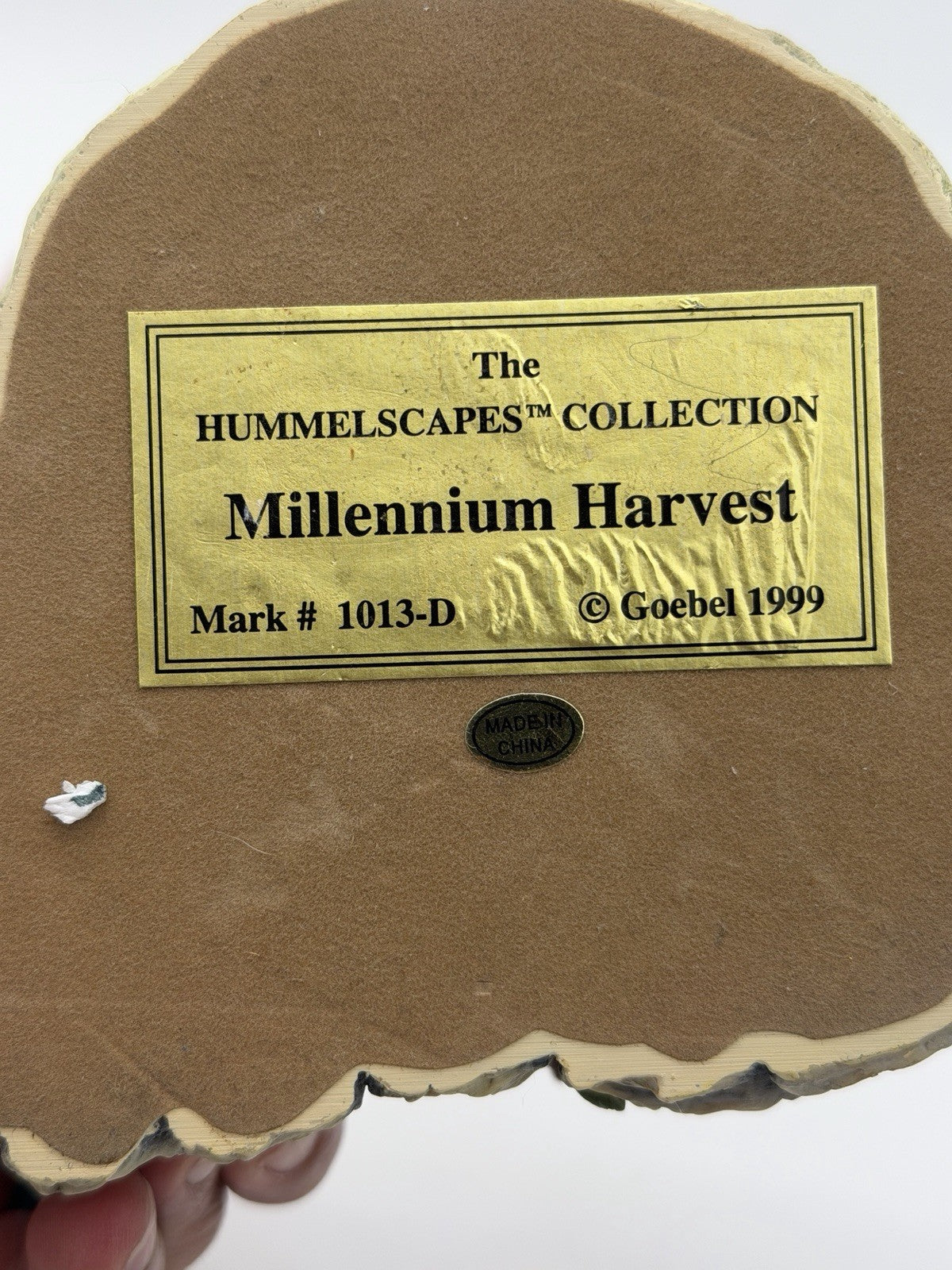 Hummelscapes Goebel Millennium Harvest Chickens & Girl With Chicks Figurine