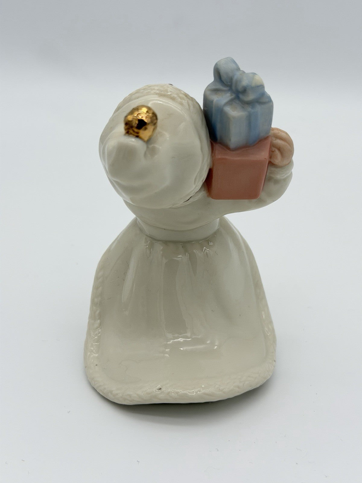 Lenox Porcelain USA Finishing Touches LOADING THE SLEIGH Figurine 5” Vtg