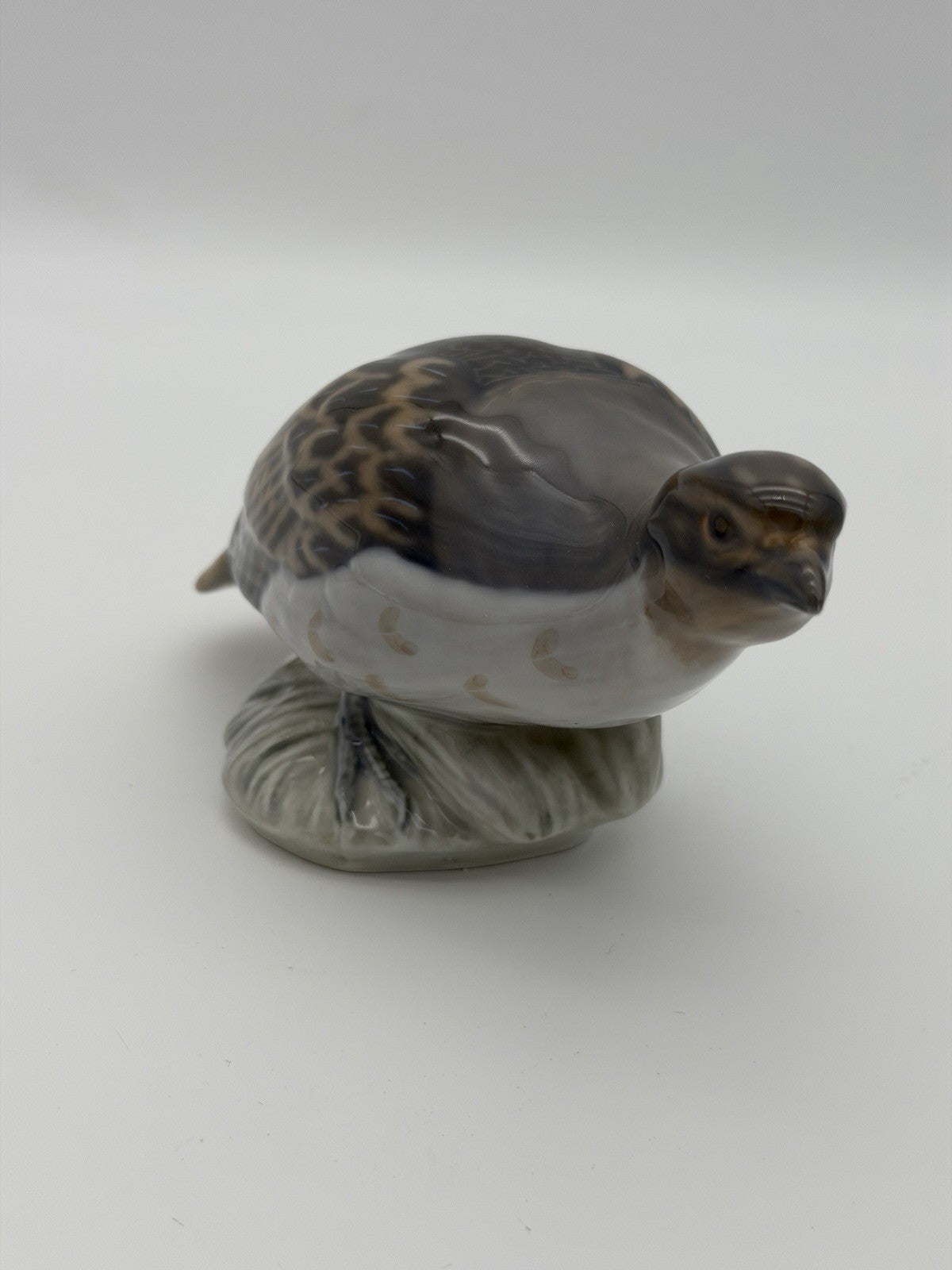 Royal Copenhagen Partridge Bird Porcelain Denmark Signed Peter Herold Figurine