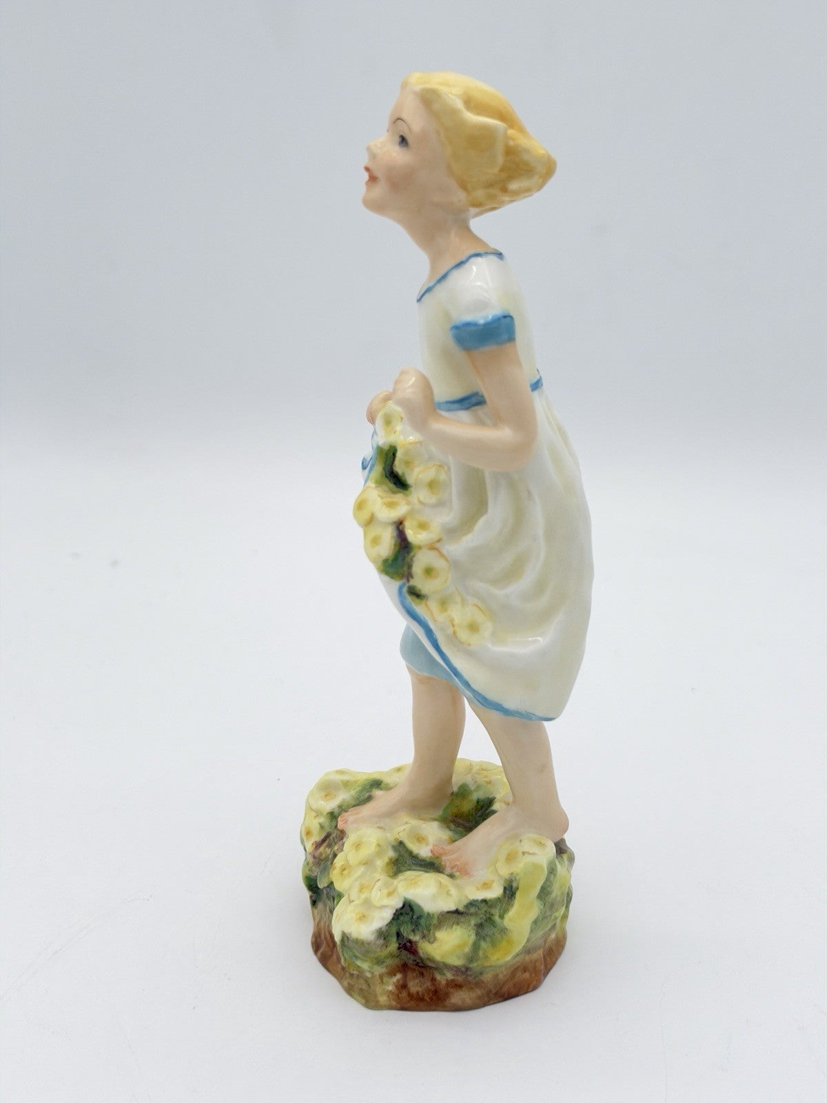 Royal Worcester porcelain figurine The First Cuckoo No. 3082 By F. Doughty Rare