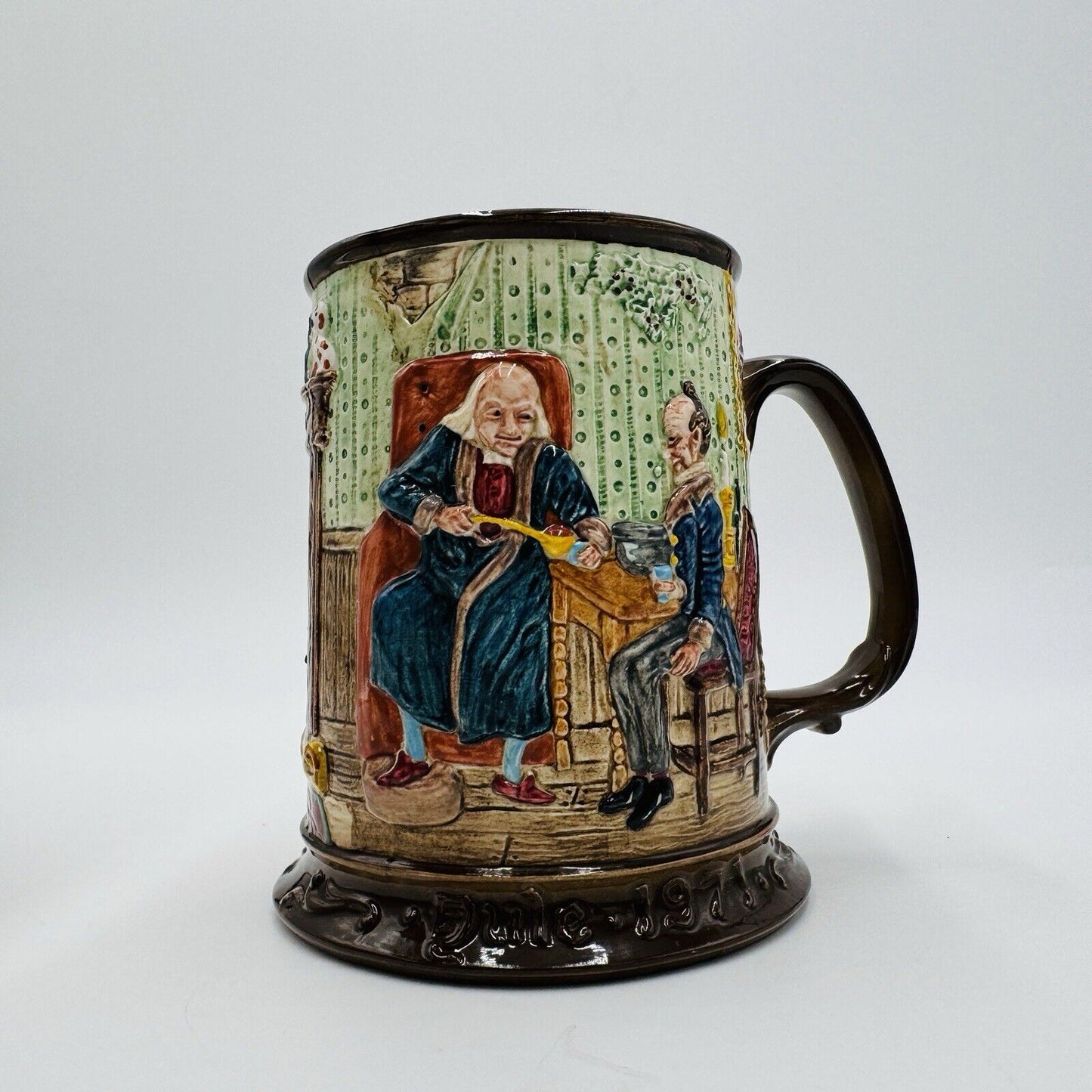 Vintage 1971 Beswick Royal Doulton Limited Edition Christmas Carol Ceramic Mug