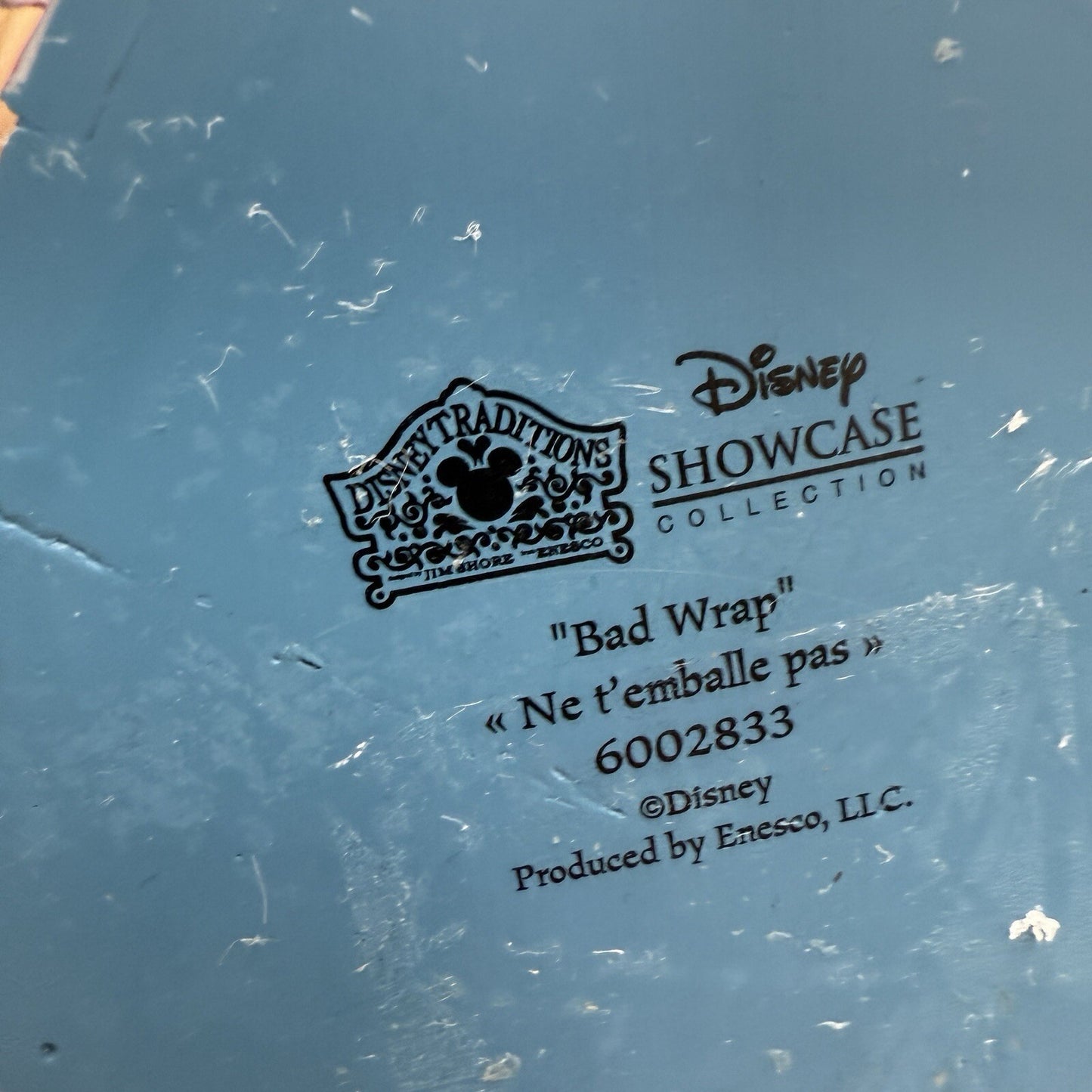 Disney Showcase Traditions Bad Wrap Lilo Figurine Christmas 5in Jim Shore