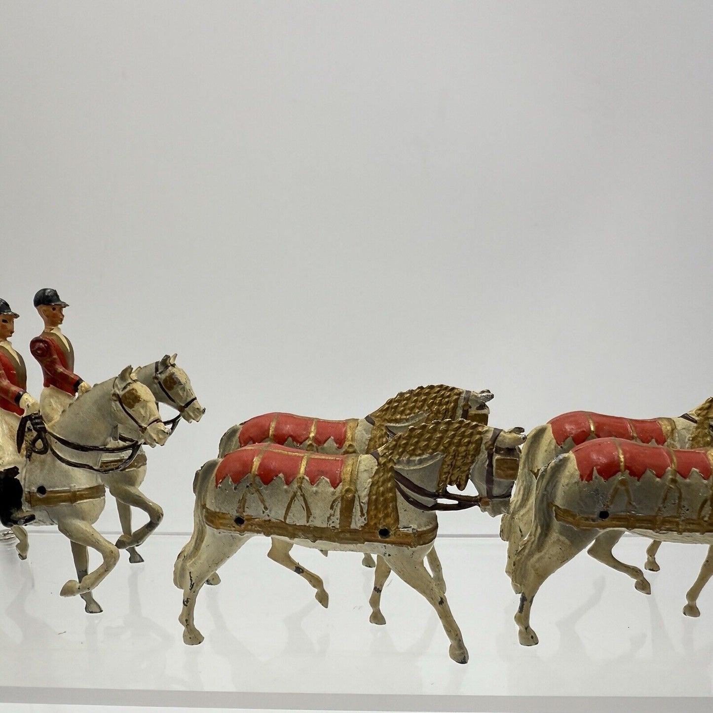 Britains LTD QUEEN ELIZABETH CORONATION (Only Horses)1953 England Metal Horses