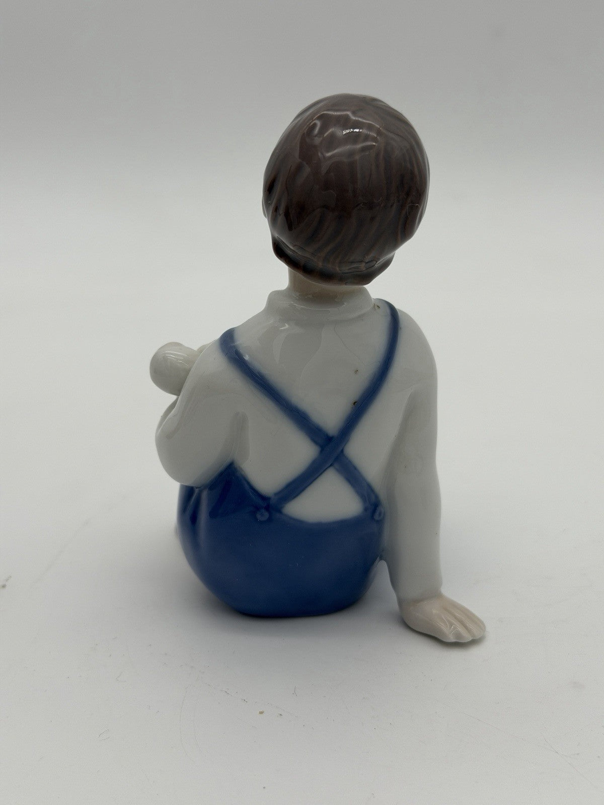 Bing and Grondahl Denmark Porcelain Painted Children's Hour Figurine #2400 Vtg