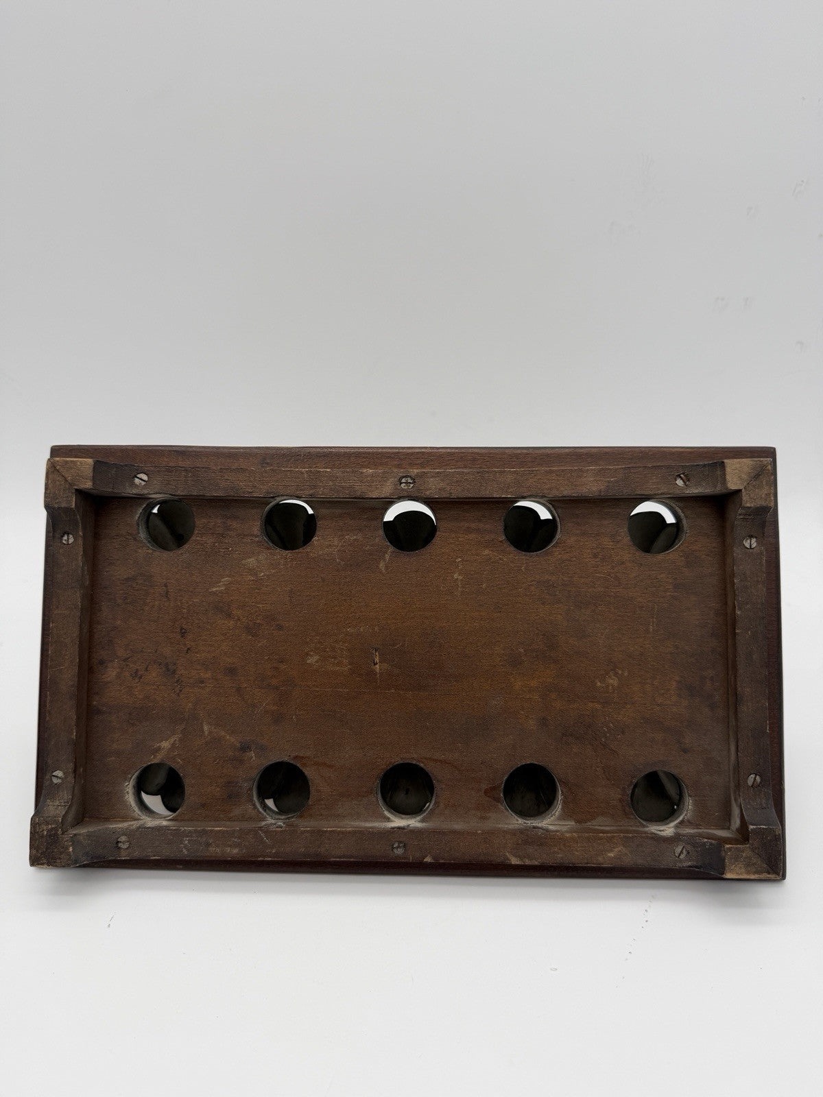 Antique English egg boiling rack & breakfast server Ginkgo Leaf Spring Clips