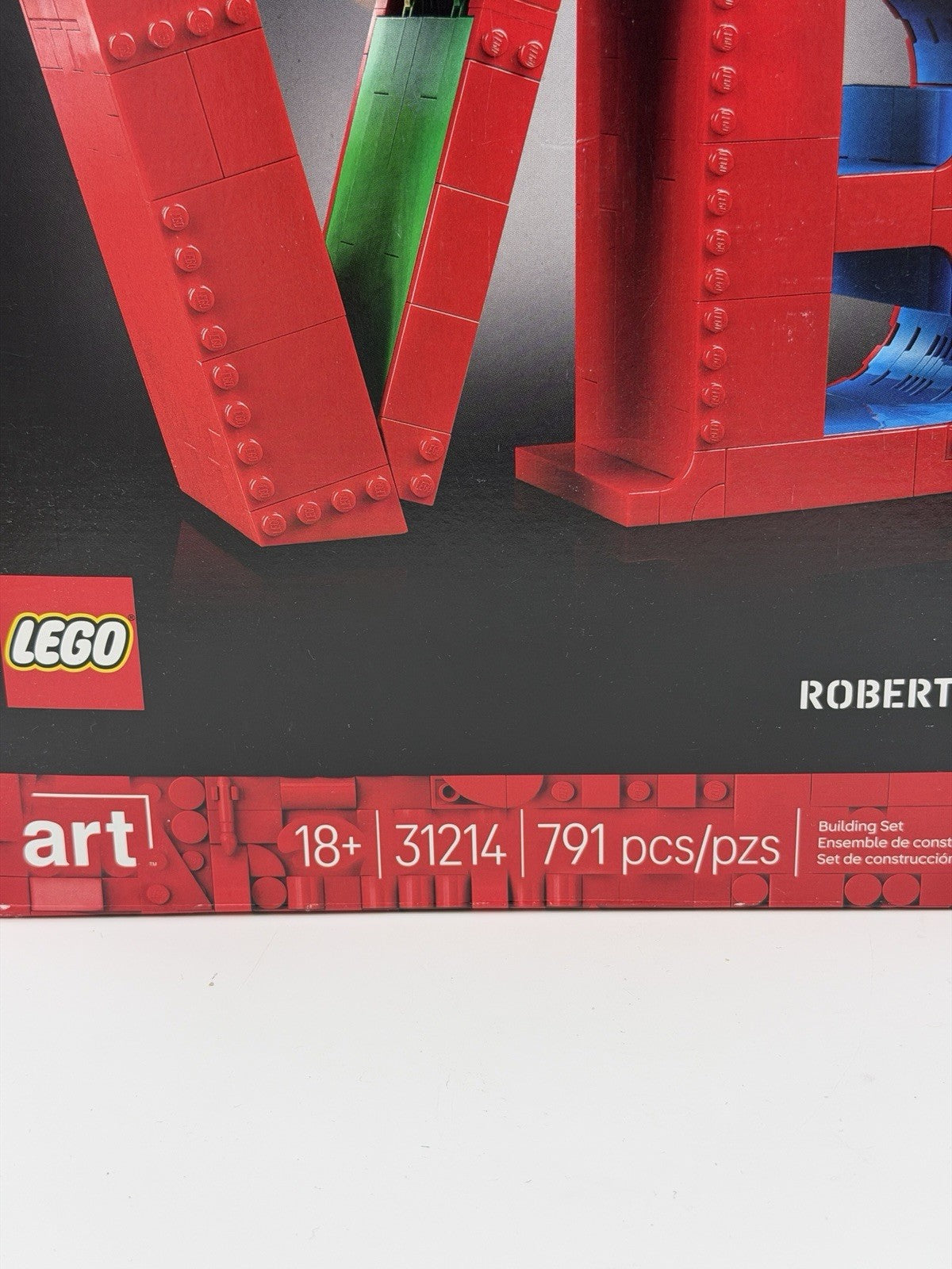 LEGO Art LOVE Collectible Building Set, Home Decor and Couples Gift Idea 31214