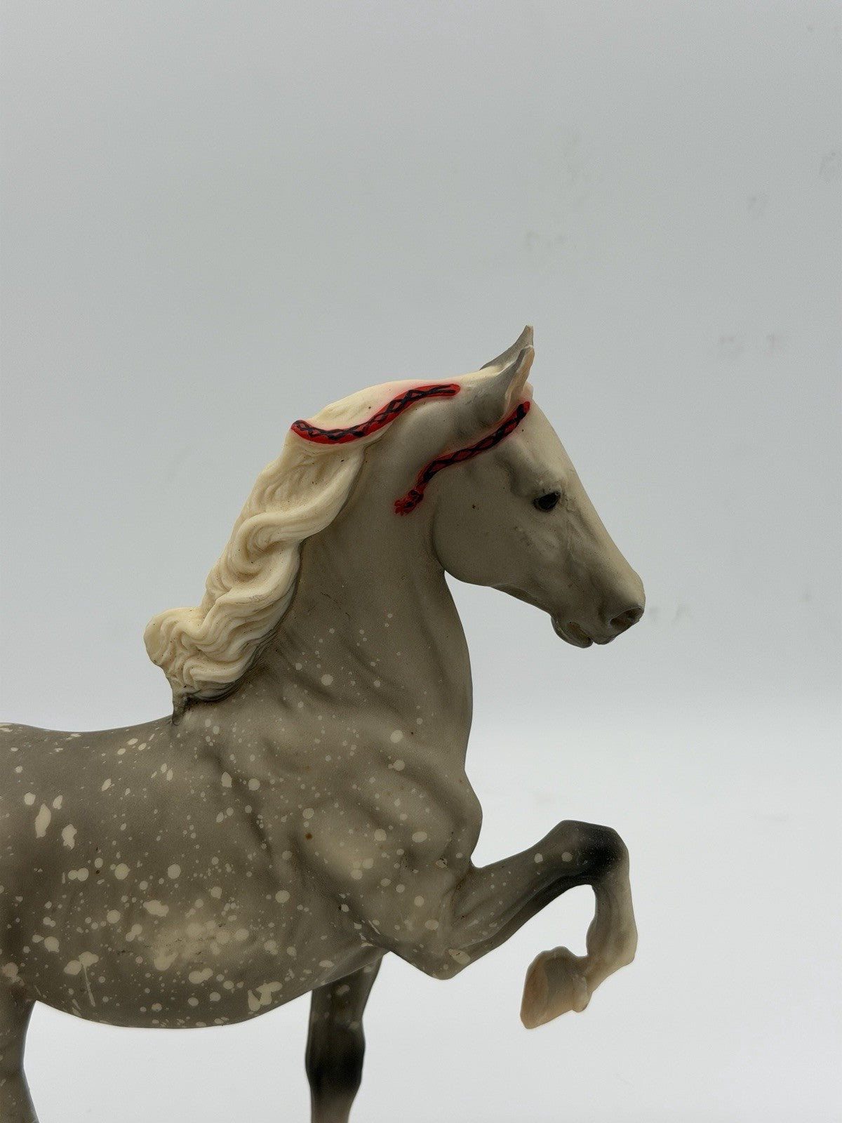 Breyer Horse American Saddlebred dapple grey Five Gaiter Rare Spotted Figurine