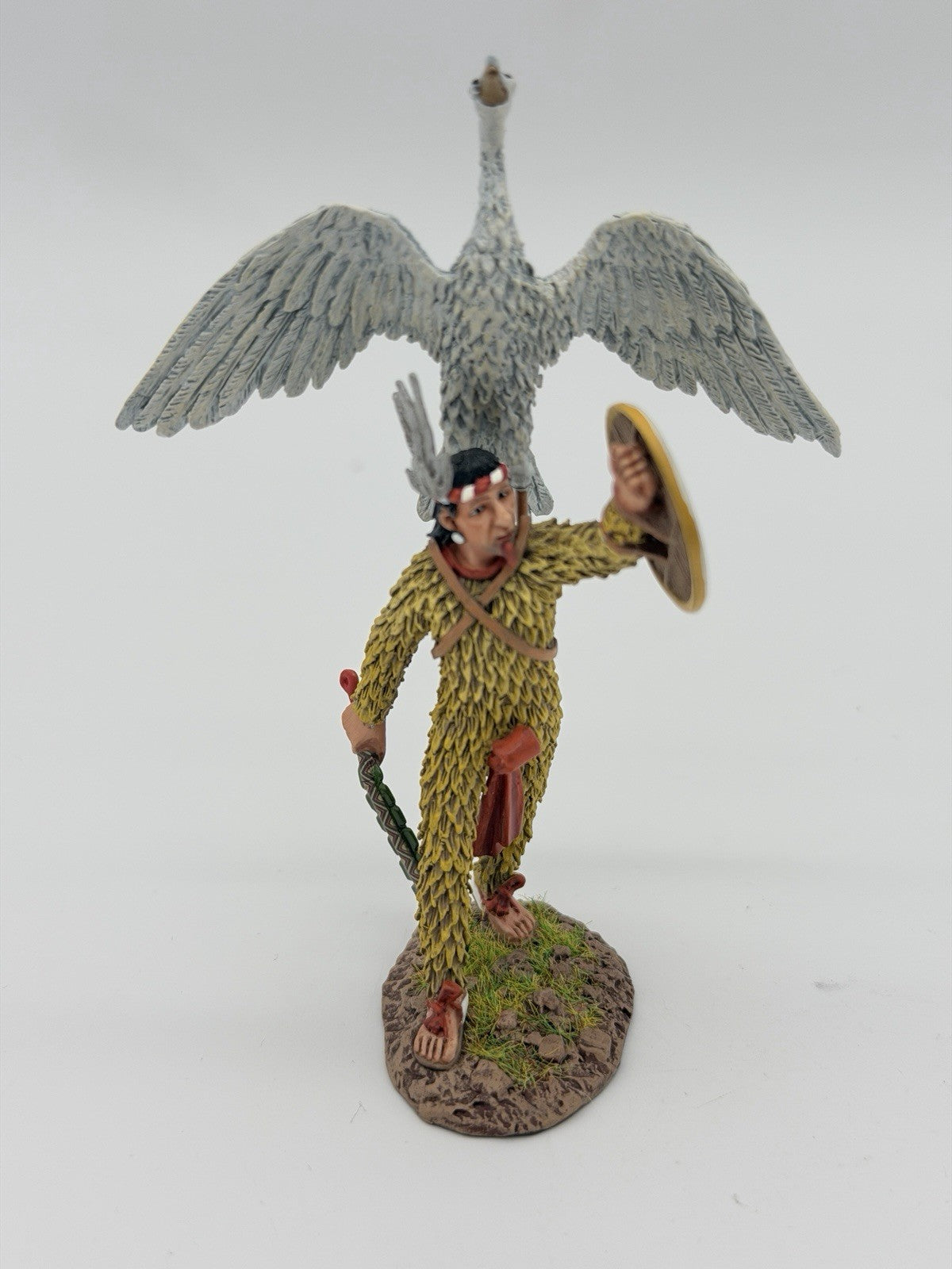 John Jenkins Designs Aztecs & Conquistadors TLAXCALTEC Elite Warrior Toy Soldier