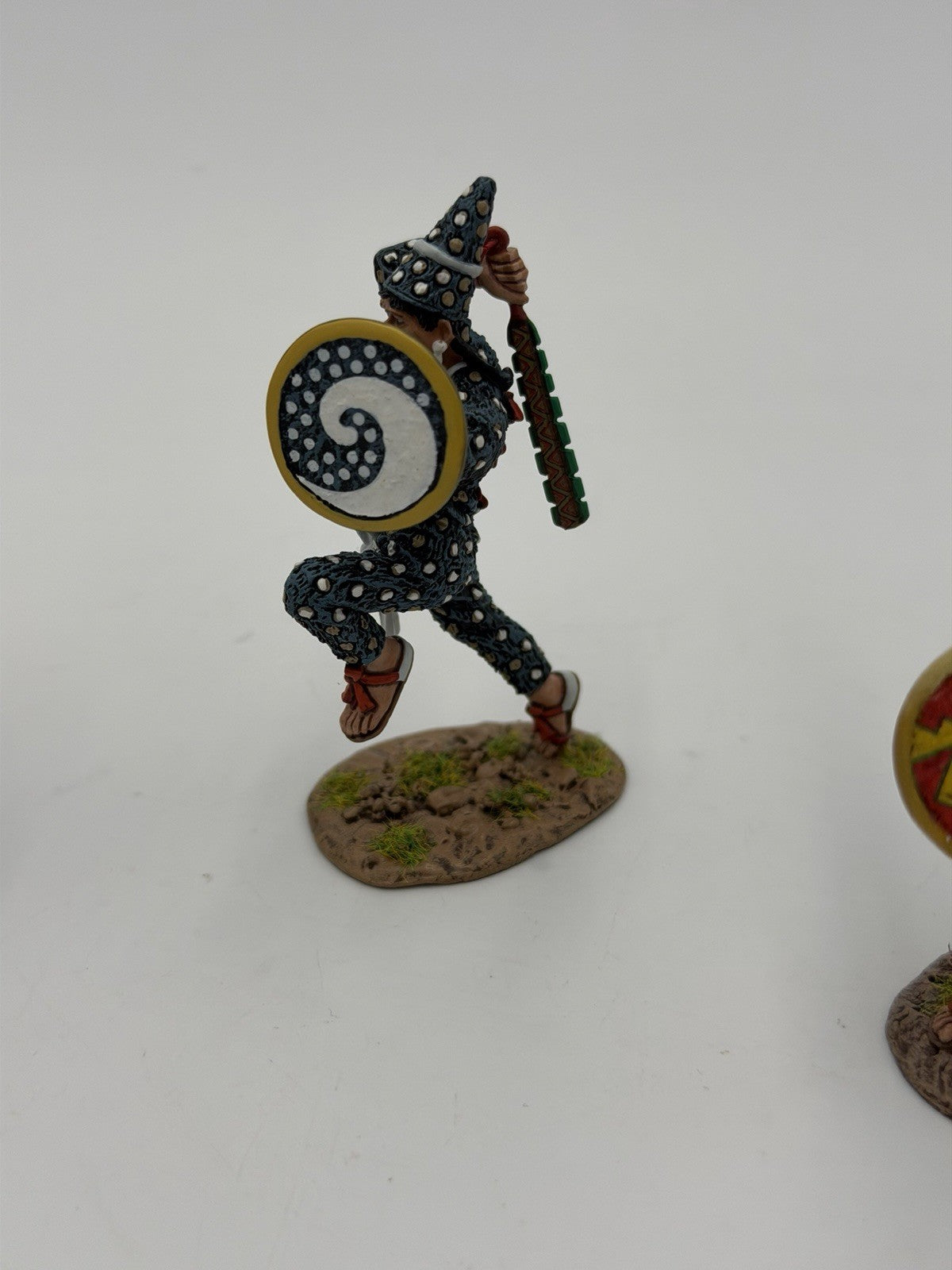 JOHN JENKINS Designs Diecast Painted AZTECS & CONQUISTADORS Soldiers 4 Figurines