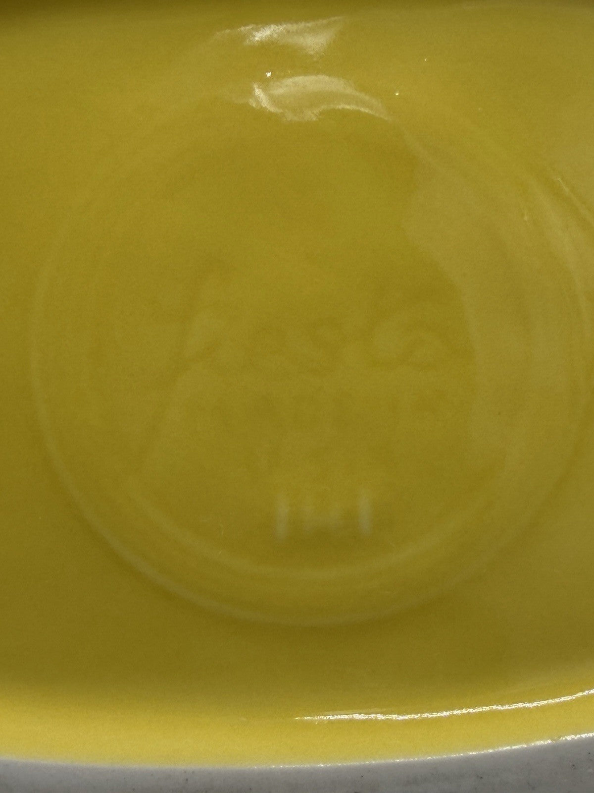 Large Fiesta Fiestaware Pottery Yellow Disc Water Juice Pitcher Homer Laughlin