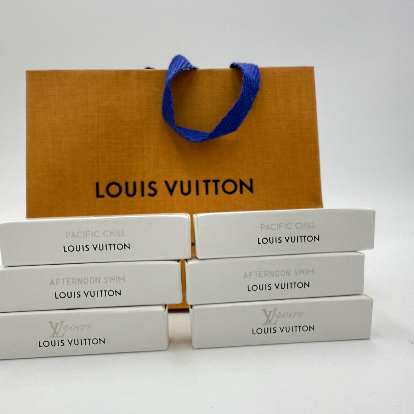 Louis Vuitton Perfume Samples Eau de Parfum 2ml 0.06 FL. OZ 6 Samples Lovers Bag