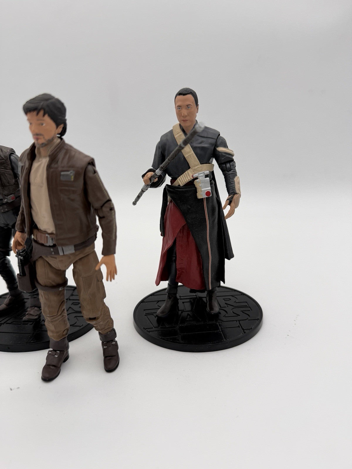 Star Wars die-cast action figures Disney Store Elite Jyn Erso Cassian Chirrut 3