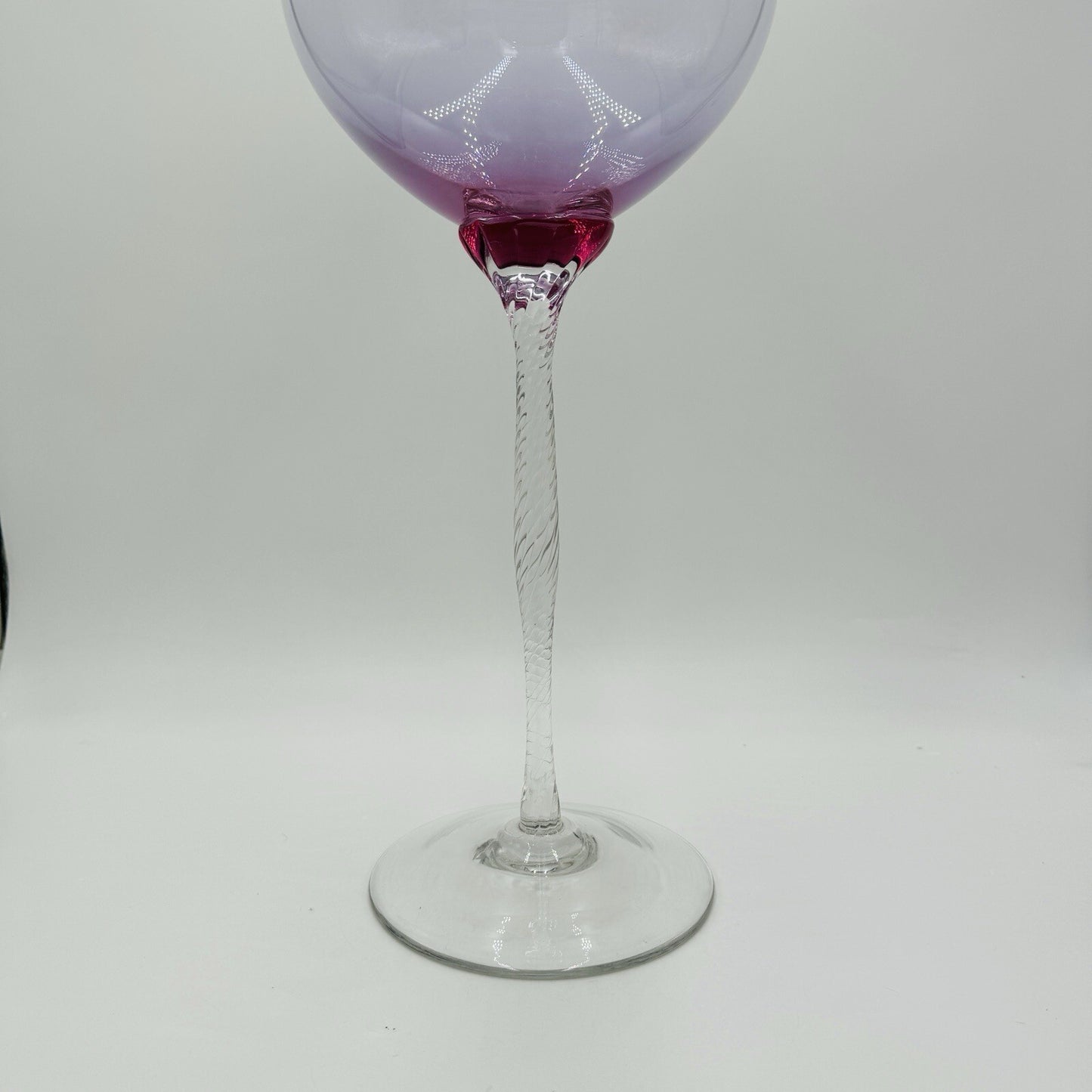 Global Views Art Glass Genie Bottle Decanter Julia Buckingham Large 29in Top