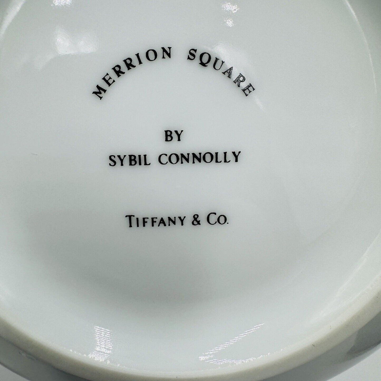 Tiffany & Co. Merrion Square by Sybil Connolly Floral Porcelain Bowl 3inH x 8inW