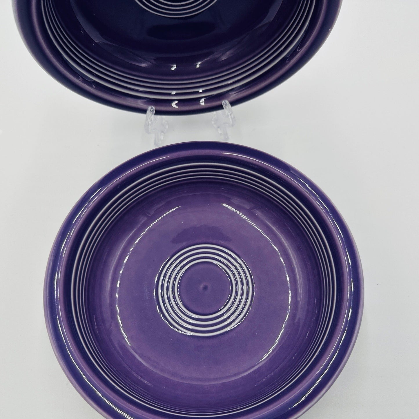 Fiestaware Bowls Plum Soup Cereal Set Vintage Limited Edition 1993 1995 Rare