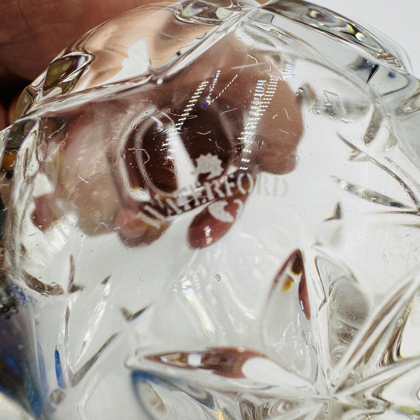 Waterford Crystal Posy Bulb Vase and Mini Pitcher 4in and 3in Set