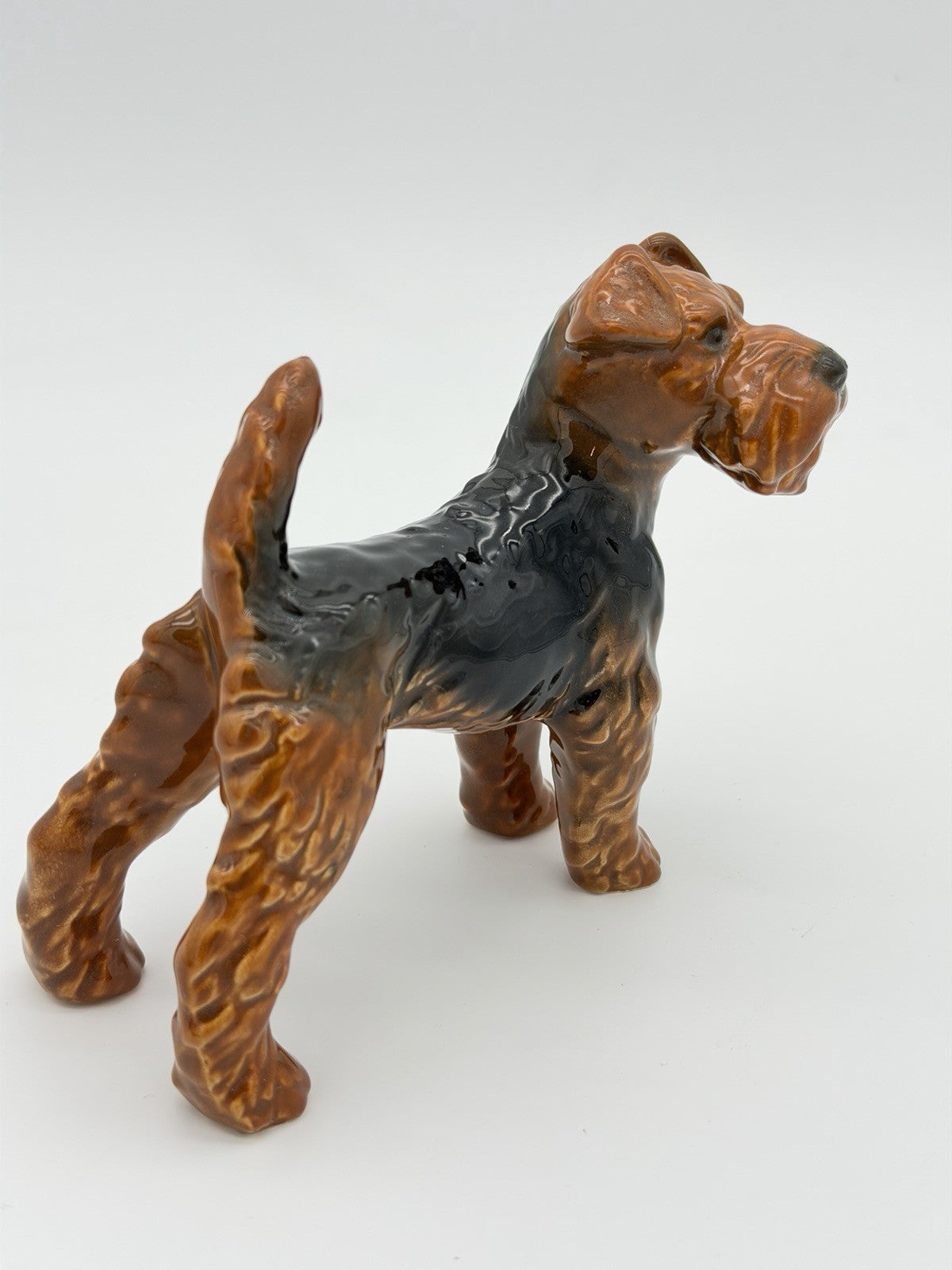 Goebel Germany Porcelain Scottish Terrier Dog 4” Dog Painted Figurine Vintage