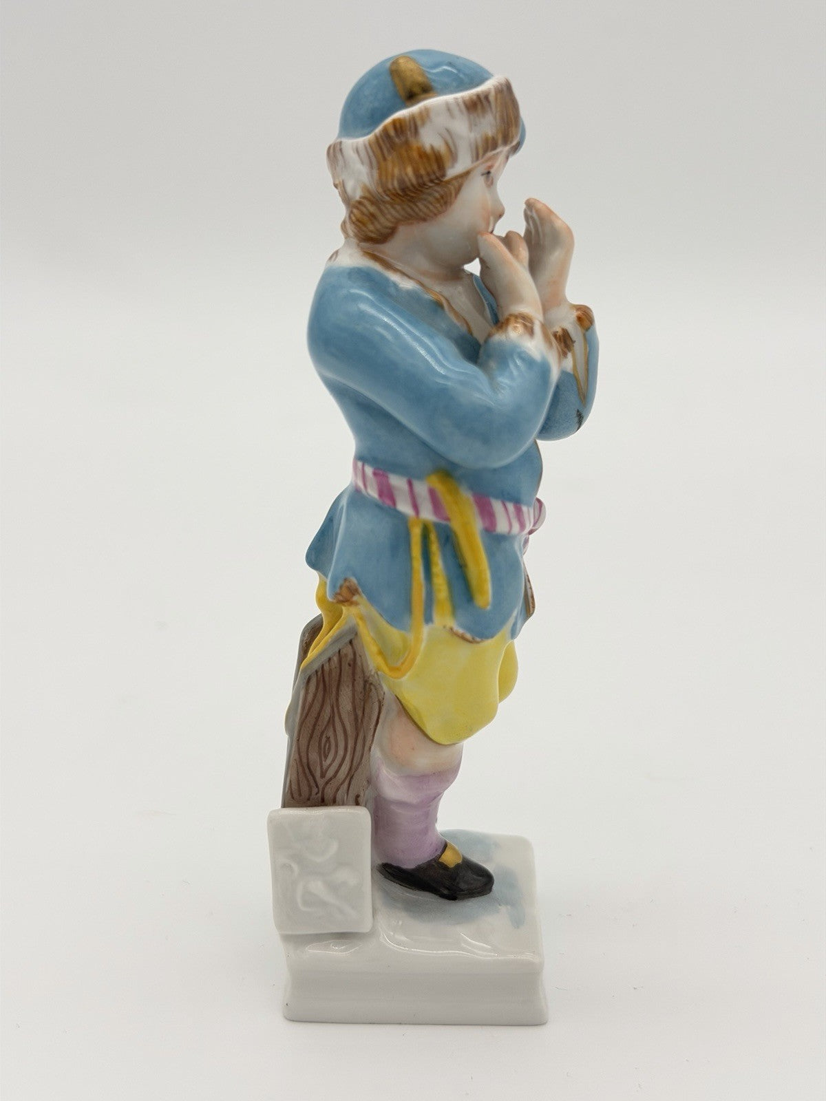 KPM Berlin porcelain figurine March/Aquarius zodiac Friedrich Elias Meyer 1775