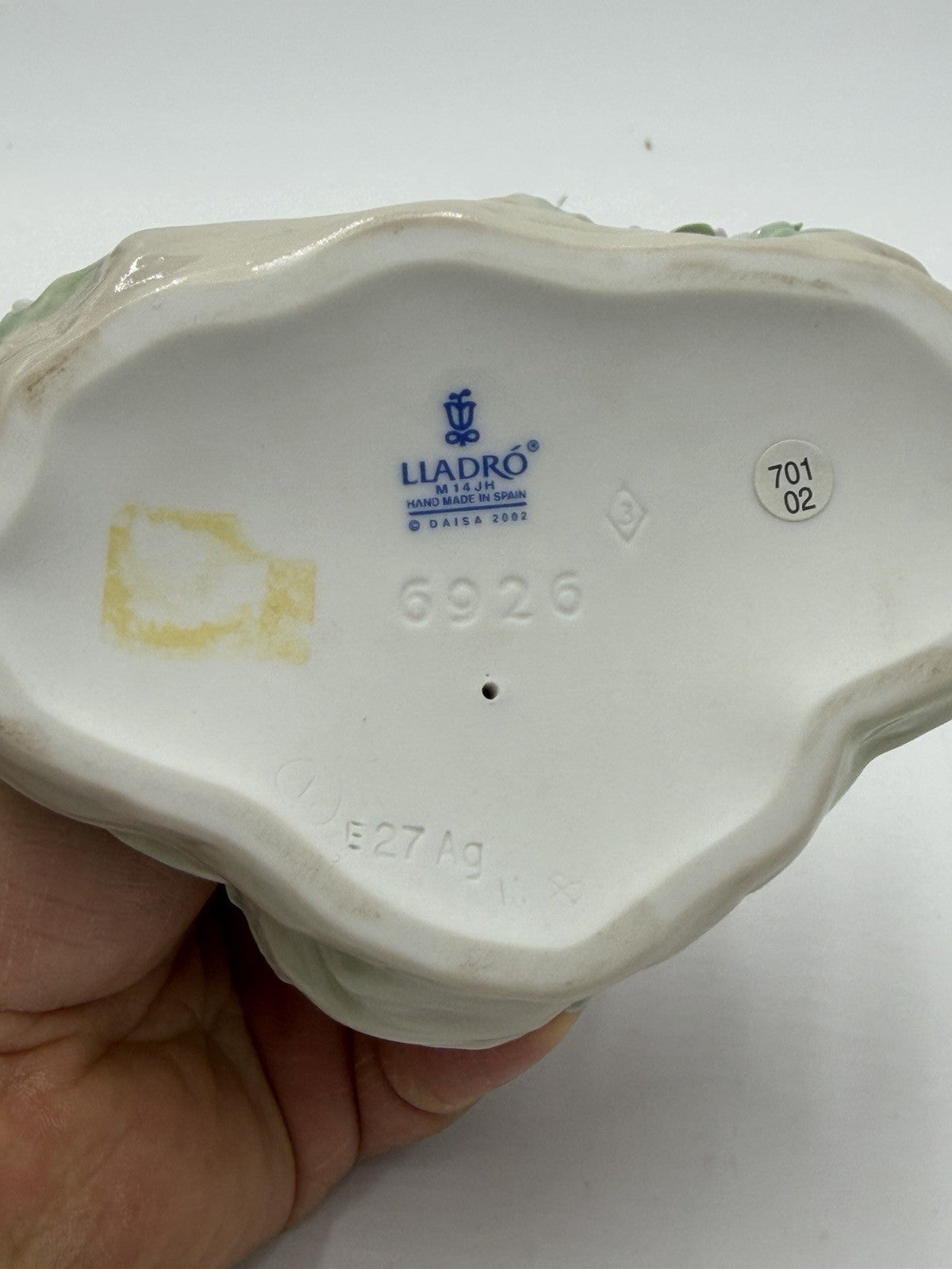 Lladro Spain Porcelain Kingdom of Peace Leopard & Lamb Figurine Vintage # 6926