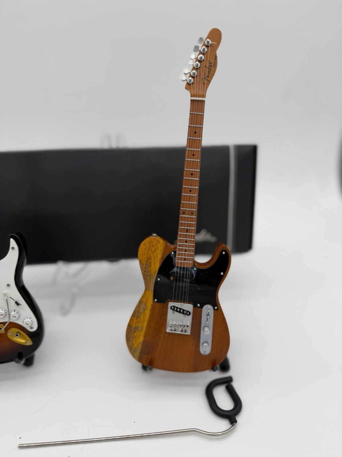 60th Anniversary Sunburst Fender Strat Bruce Springsteen Mini Guitar AXE HEAVEN