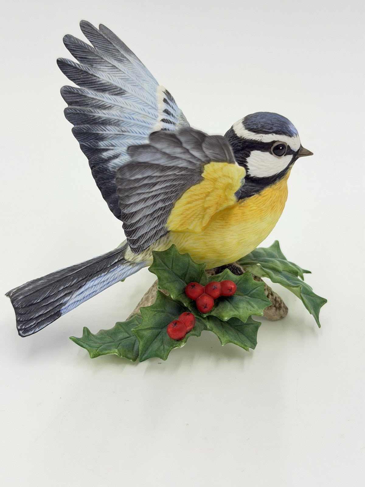 Lenox USA Porcelain Blue Tit European Birds Collection Christmas