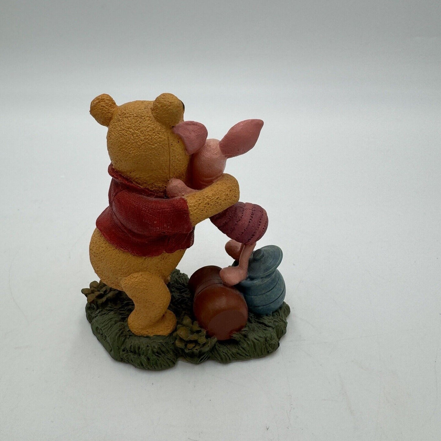 Disney Simply Pooh RETIRED "Hugs are Better than Honey" Pooh & Piglet Figurine