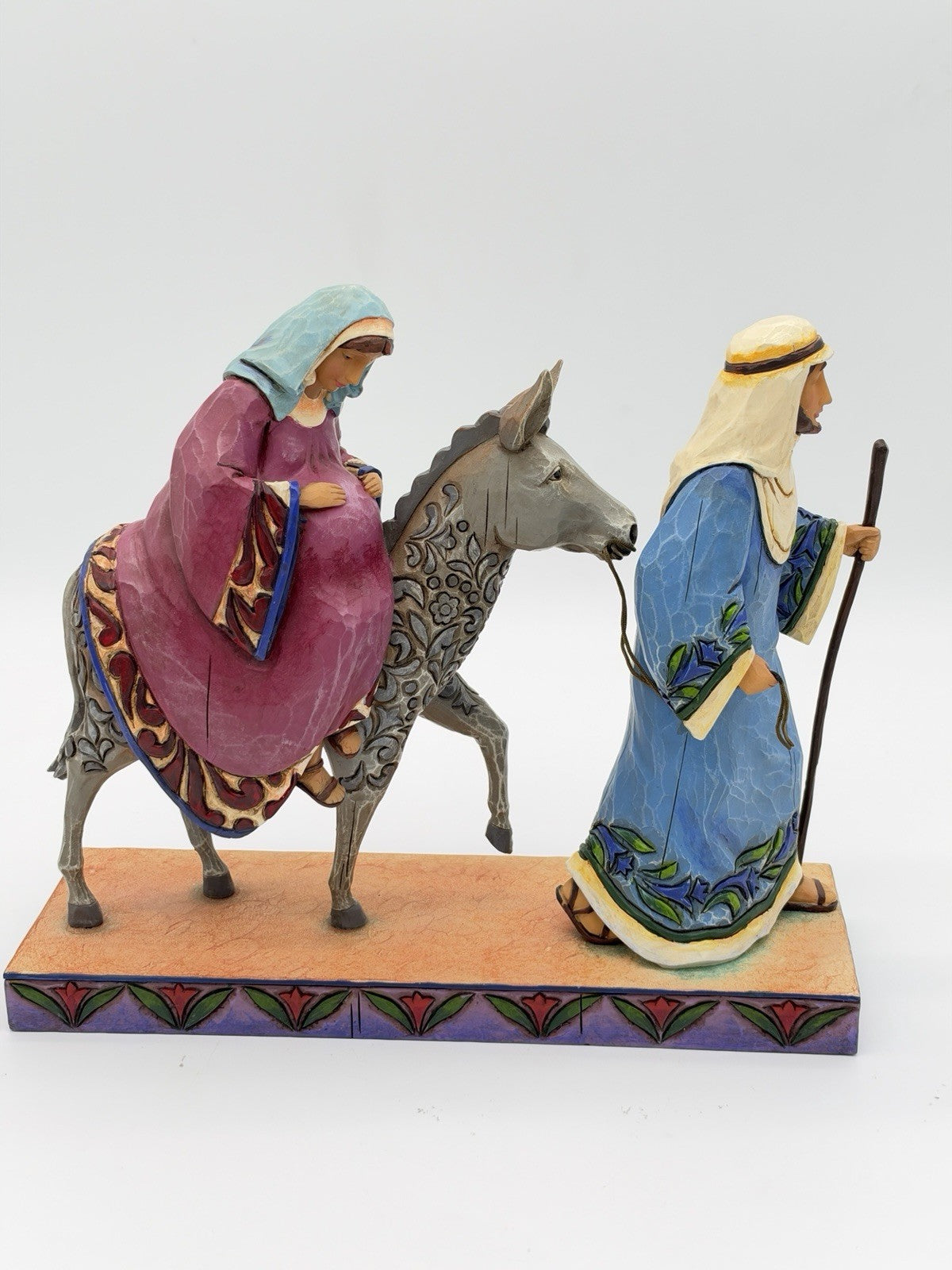 Jim Shore The Journey That Changed World Mary Joseph Donkey Figurine 2007