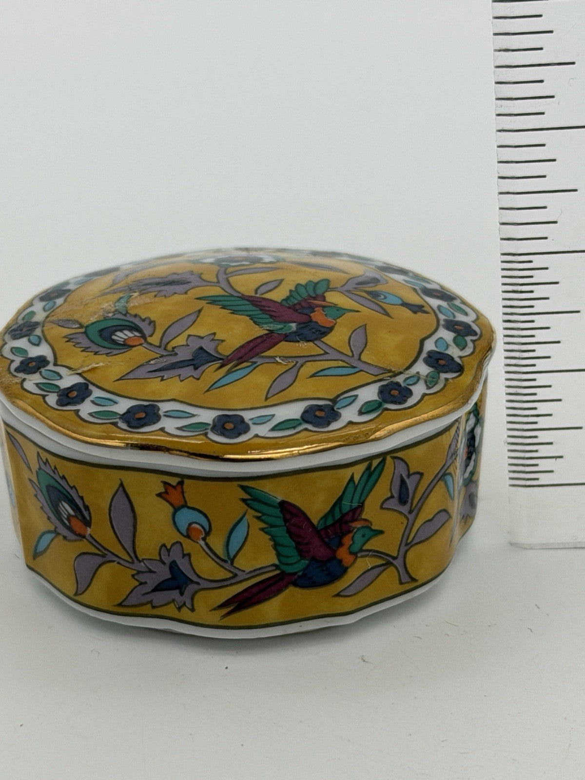 Takahashi Pottery Japanese Porcelain San Francisco Asian Kutani Miniature Set 2”