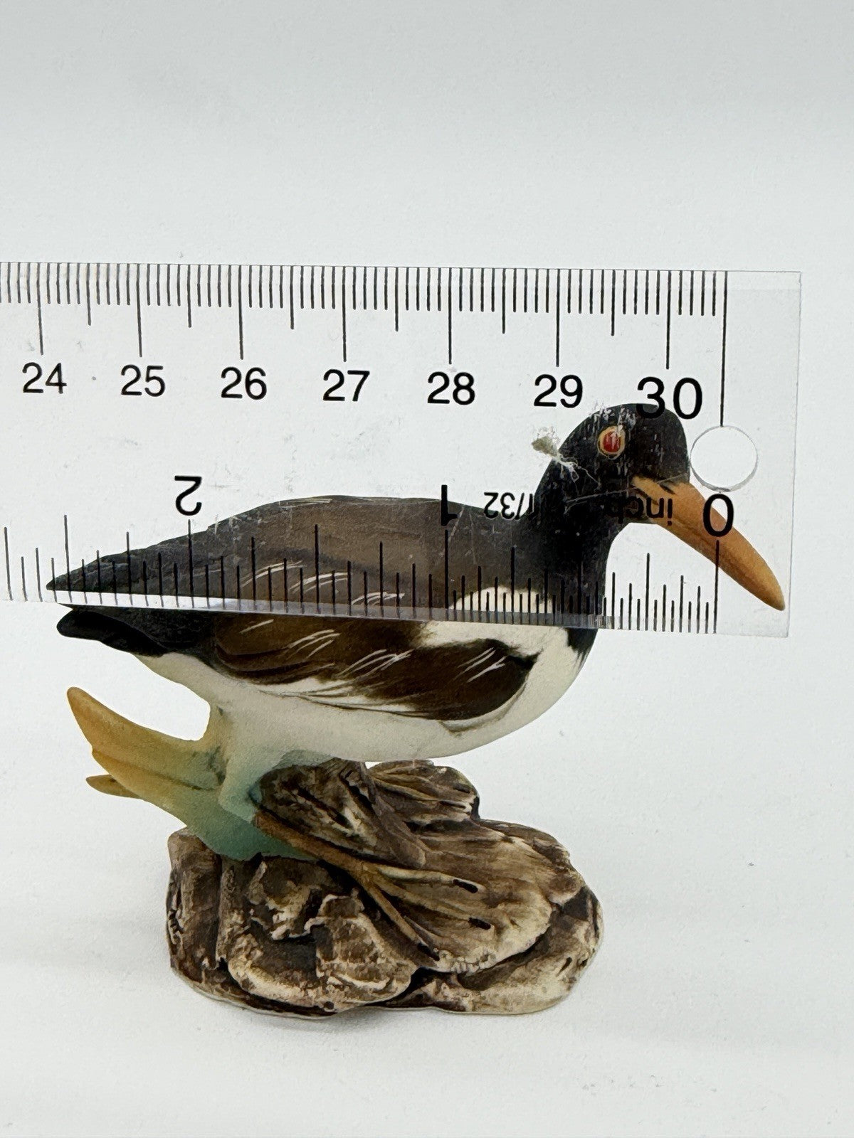 vintage capodimonte Italy Riccardo Pennati American Oystercatcher bird figurine