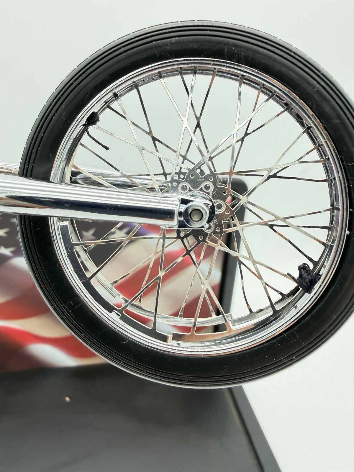 Franklin Mint Harley-Davidson 1969 Easy Rider 1:10 Scale Diecast (flawed Rims