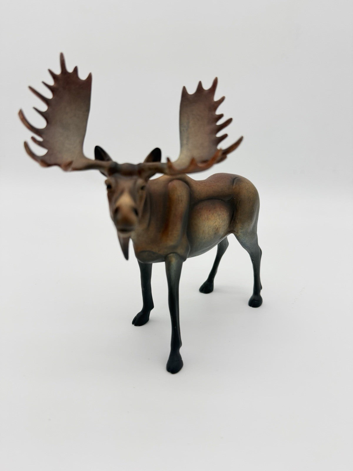 Rare IMAGO Stephen Guerrero August Maquette Bisque Resin Moose Figurine 6”x5”