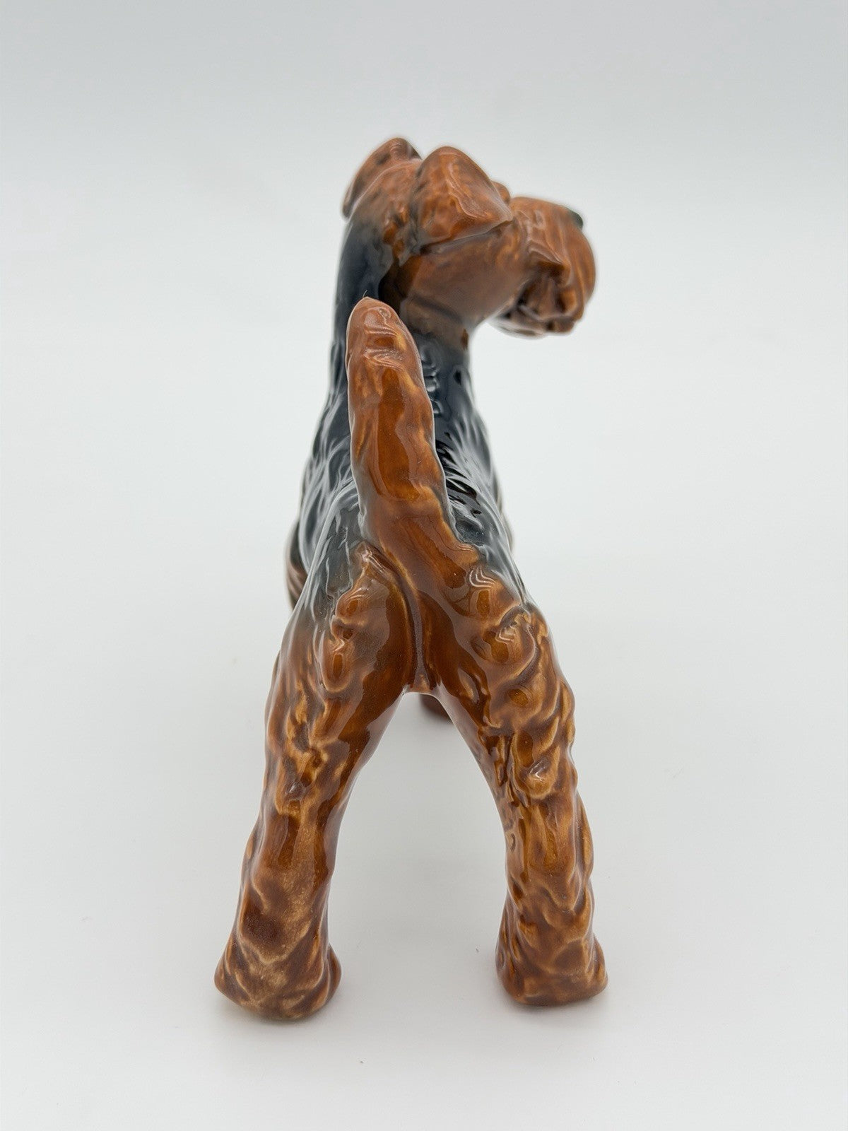 Goebel Germany Porcelain Scottish Terrier Dog 4” Dog Painted Figurine Vintage